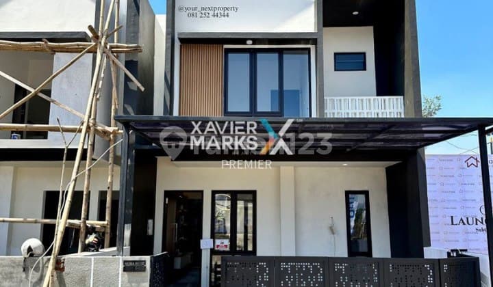 Rumah Modern Skandinavia Siap Huni di Singosari, Malang