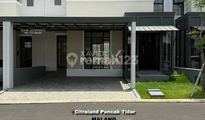 Rumah Kondisi Bare Finish Di Private Cluster Citraland Puncak Tidar Malang