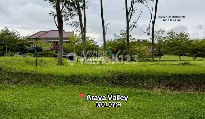 Tanah Kavling di Jalan Utama Araya Valley, The Araya Malang