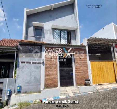 Rumah Konsep Industrial di Pandanwangi, Sulfat Blimbing Malang