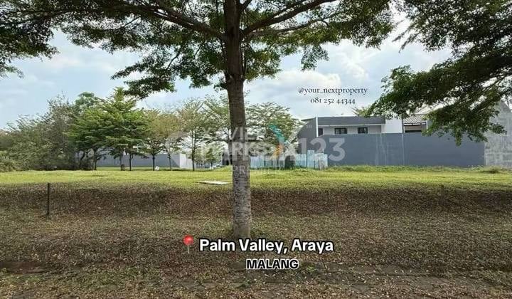 Tanah Kavling di Cluster Palm Valley, The Araya Malang