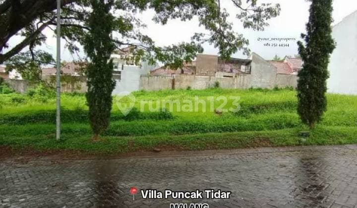 Tanah Kavling Siap Bangun di Villa Puncak Tidar Malang