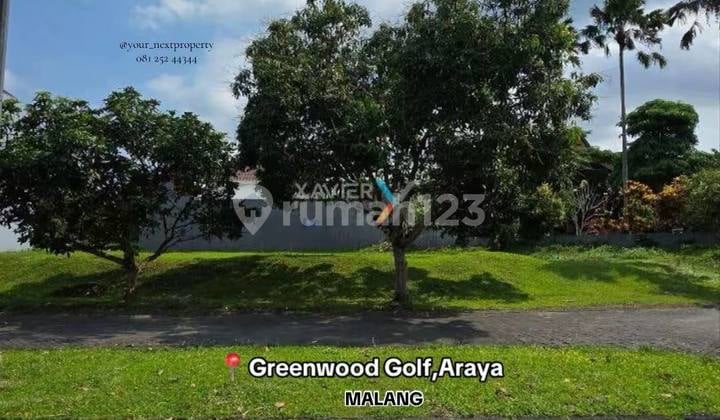 Tanah Kavling di Mainroad Cluster Greenwood Golf Kota Araya Malang