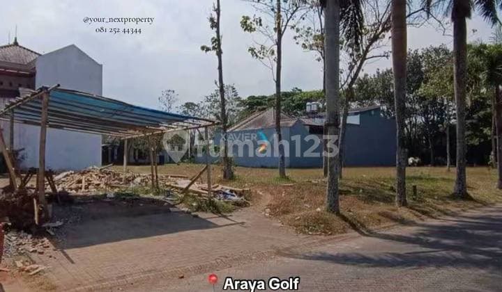 Tanah Kavling Lokasi Favorite di Boulevard Cluster Araya Golf Malang