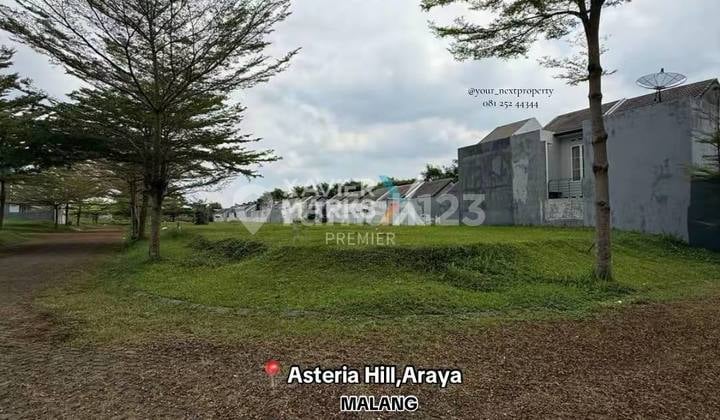 Tanah Kavling Hook di Cluster Asteria Hill, The Araya Malang