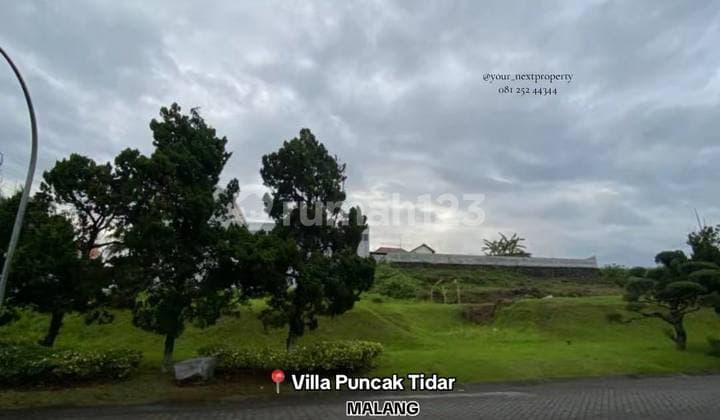 Tanah Siap Bangun di Villa Puncak Tidar, Karangwidoro Dau Malang