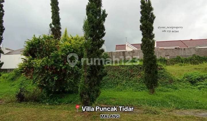 Tanah Kavling Siap Bangun di Villa Puncak Tidar Malang
