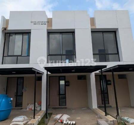 Minimalist House Ready to Occupancy Modern Design in Araya, Malang