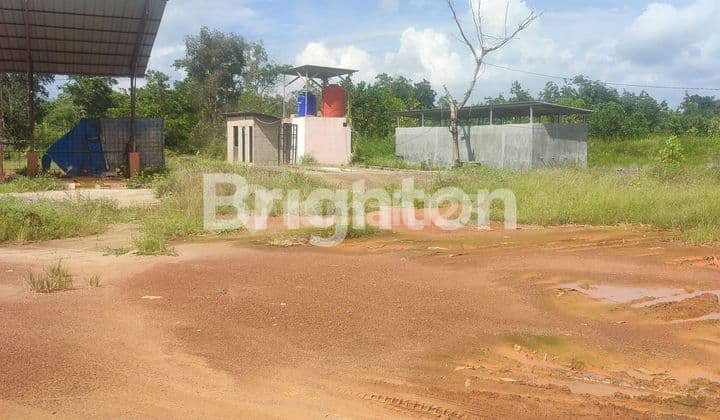 Tanah keras Pinggir jalan di Banyuasin