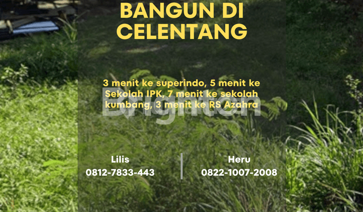 Tanah siap bangun di celentang palembang