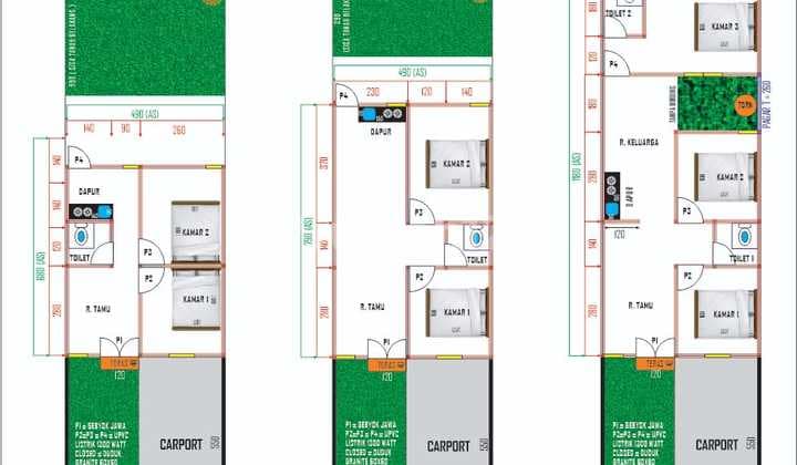 Rumah Limasan Modern Etnik Akses 6,5 meter dekat Pintu Tol Prambanan