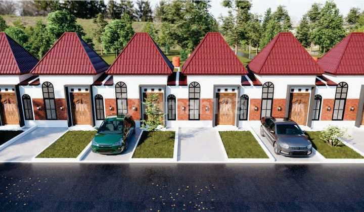 Rumah Limasan Modern Etnik Akses 6,5 meter dekat Pintu Tol Prambanan