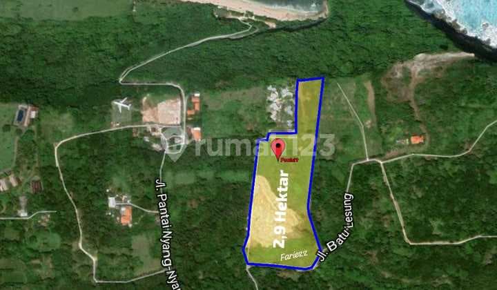 Hot List Termurah Di Kelasnya Di Jual Tanah Loss Tebing View Laut Lokasi Nyang Nyang Uluwatu Pecatu Kuta Selatan Badung