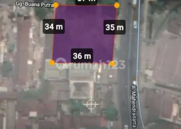 Hot List Di Jual Tanah Pinggir Jalan Utama Lokasi Mahendradatta Denpasar Barat