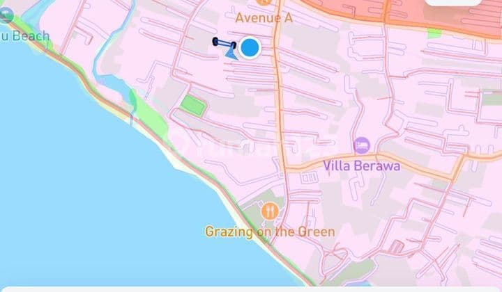 TOP URGENT LAND FOR SALE IN BRAWA CANGGU KUTA NORTH BADUNG LOCATION