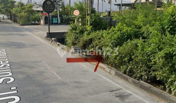 TOP DEAL FOR SALE LAND BESIDE MAIN ROAD LOCATION SUNSET ROAD KUTA BADUNG