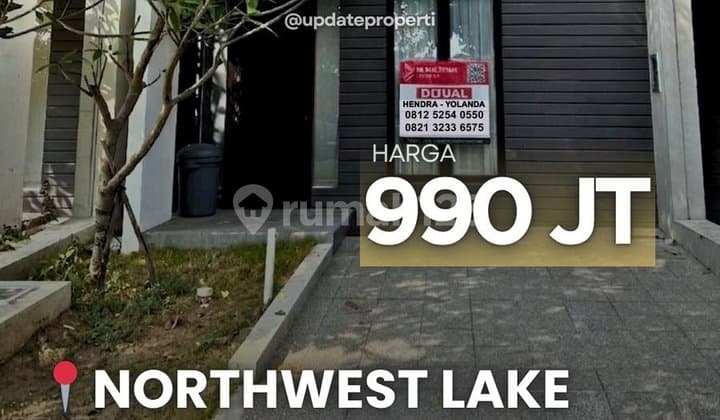 Turun Harga Dijual Rumah Northwest di Bawah 1M