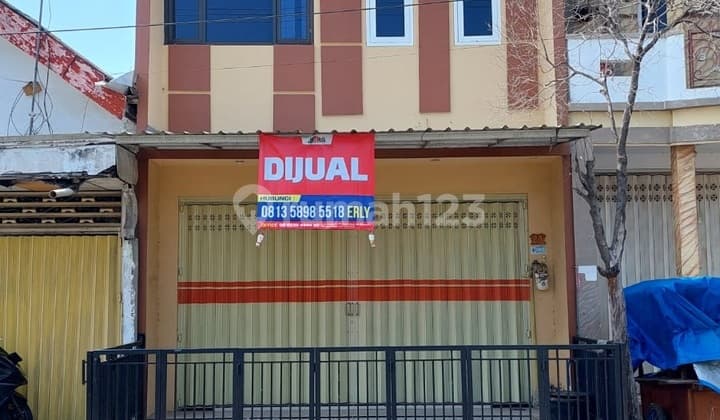 Ruko Dijual 3 Lantai Ideal Utk Usaha Dekat Alun alun Kota Probolinggo