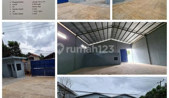 Disewakan 2 Gudang Strategis Pinggir Jalan