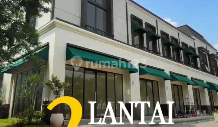 Ruko La Madeleine.di. Boulevard Citra Garden Serpong Nempel Bsd