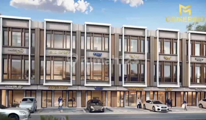 Affordable 3-Story Corner Commercial Unit BSD No Down Payment Commercial Unit