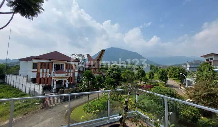 Jual Rumah View Gunung Pancar di Santorini Sentul City