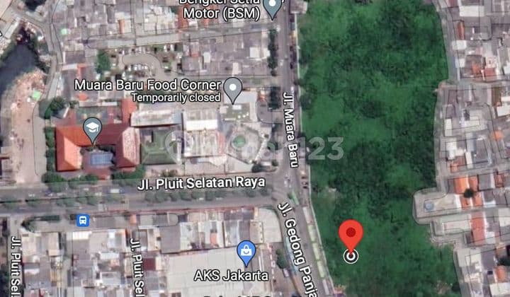 Commercial lot ready to build for sale in Muara Baru, North Jakarta