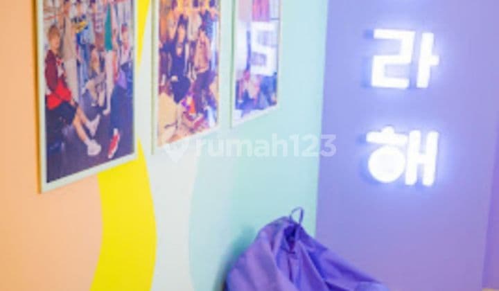 Apartemen Neo Soho/Bagus/Korean Style Furniture & Colourful/1Br/