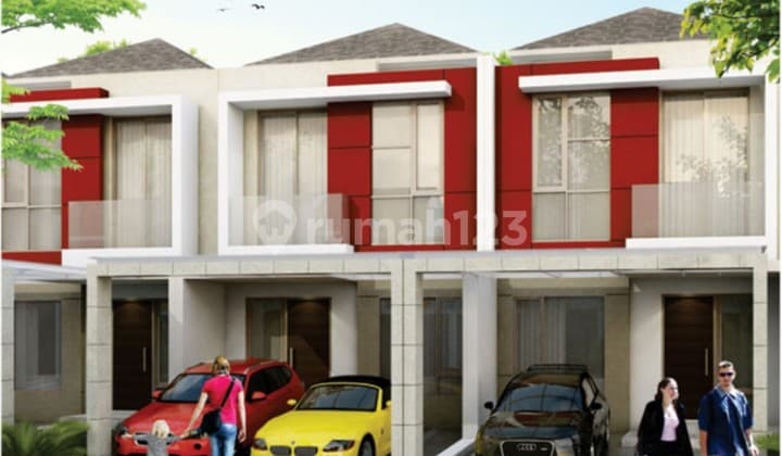 Rumah 6x12,5 75m Pik 2 Cluster River Side Riverside Pik2 Murah