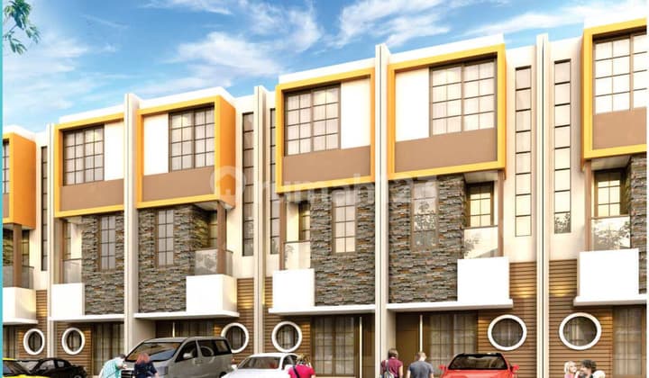 Rumah 4,5x10 45m 3 Lantai Arcadia Pik2 Siap Huni Pik 2 Murah