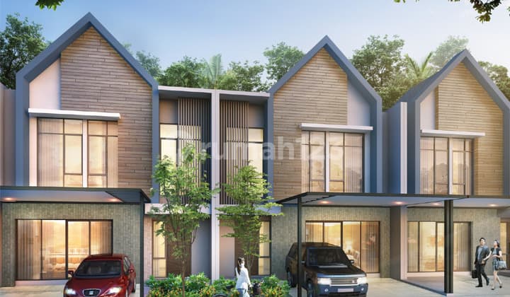 Rumah 8x10 80m Cluster Denver Pik2 Siap Huni 2 Lantai Murah