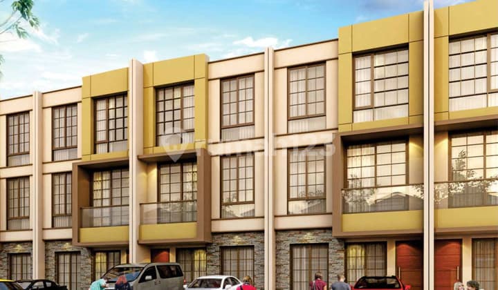 Rumah 6x10 60m 3 Lantai Cluster Miami Pik2 Siap Huni Tipe Aralia