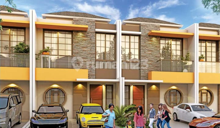 Rumah 6x10 60m 2 Lantai Cluster Miami Pik2 Siap Huni Tipe Salvia