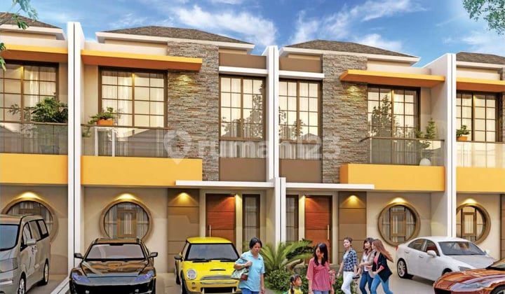 Rumah 6x10 60m 2 Lantai Cluster Miami Pik2 Siap Huni Tipe Salvia