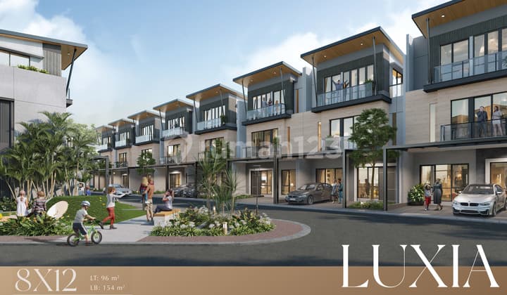 Lavia Living Citra Garden 8 Rumah Baru 8x12 3lt Bisa Kpr Cicil