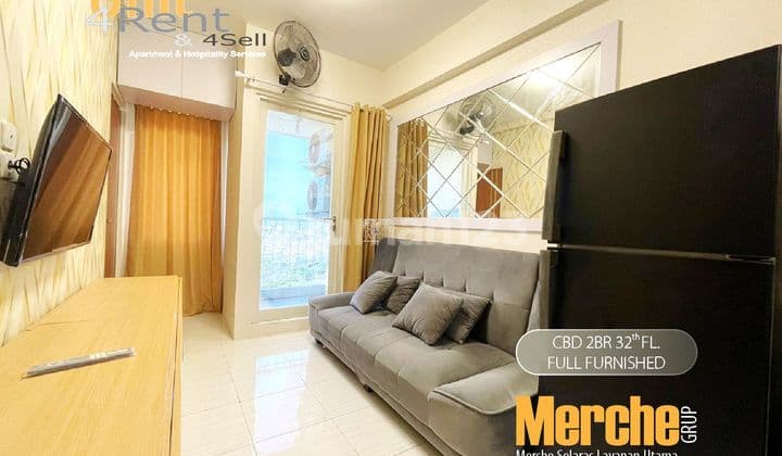 For Sale Apartemen Cbd 2br 32th Fl Furnished Sangat Bagus