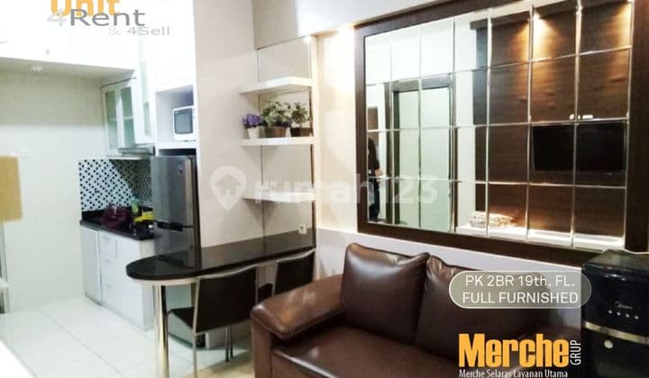 Apartemen Puncak Kertajaya 2BR 19th Fl. Full Furnished Istimewa
