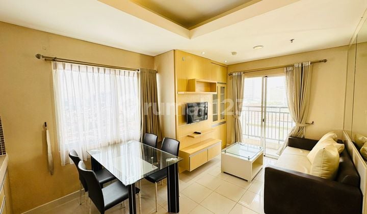 Sewa Apartemen Cosmo Terrace Thamrin City Type. 2 BR Full Furnish