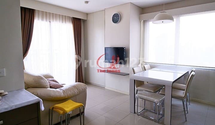 Disewakan Apartemen Cosmo Terrace Thamrin City 2 BR Fully Furnish