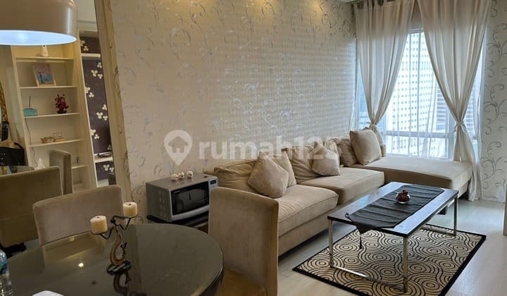 Sewa Apartemen Sudirman Park 2 Bedrooms Full Furnished