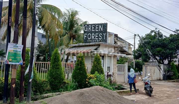 Tanah Komersil Didalam Area Perumahan Exclusive di Green Forest Residence Sawangan Depok.