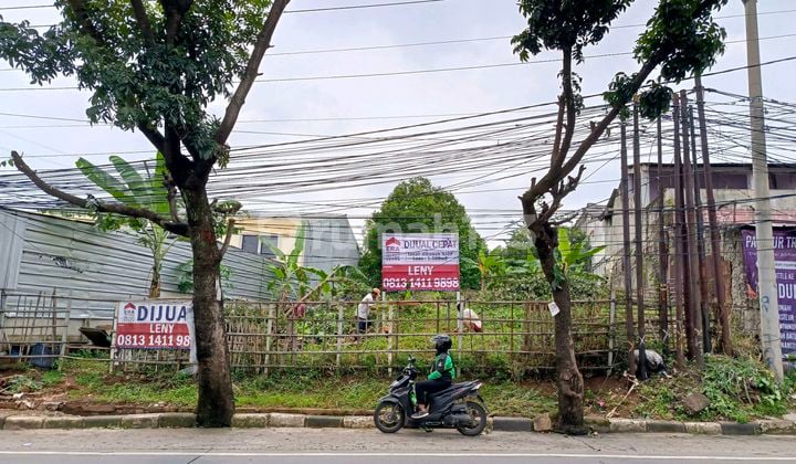 Tanah Pinggir Tol Cocok untuk Usaha Harga 18% Dibawah NJOP di Jl Raya Sawangan Depok