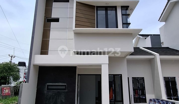 Rumah 2 Lantai Desain Modern Siap Huni 5 Menit Ke Stasiun