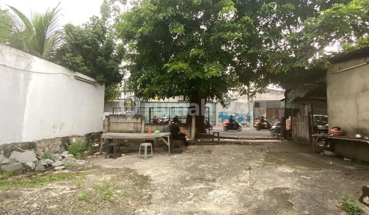 Dijual cepat tanah di pinggir jl. hasyim azhari cipondoh