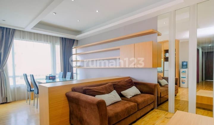 For Sale Sudirman Park Apartment 3 Bedroom Type Furnished