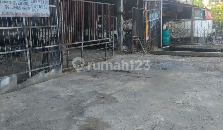 Di jual Tanah bonus bangunan jalan raya utama Bina Marga Ceger