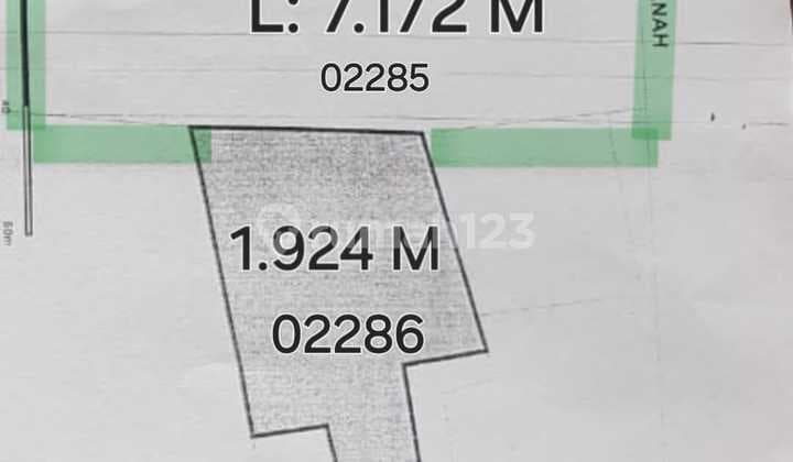 Land with Pocket Shape, Area 2,200 M2 in Bokor Swamp, Benda Village, Jl. Prancis for Sale