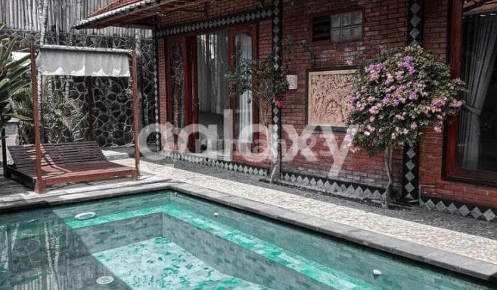 Rent The Brick Villa in Bidadari Kerobokan Badung, Bali