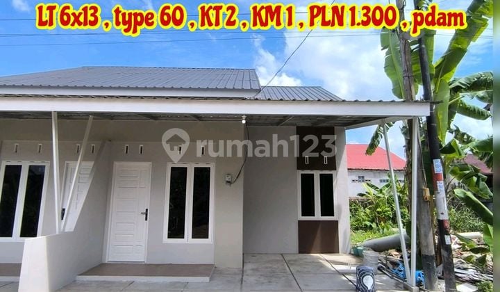 Dijual Rumah Baru Harga 300 Jutaan Purnama Pontianak Bagus Di Pontianak Selatan