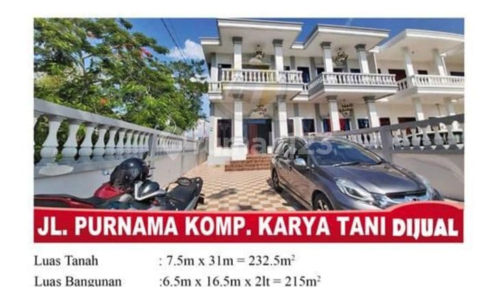 Rumah Siap Huni Tipe 200 Jl. Purnama /karya Tani